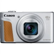 Canon PowerShot SX740 HS Silver Digital Camera - International Model with Carry Case & Tripod Included(International Model)