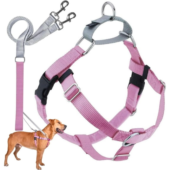 2 Hounds Design Freedom No Pull Dog Harness X-Large Rose