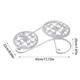 thumbnail image 1 of 2 Tier Plant Stand,Metal Flower Stand Indoor Outdoor,Anti-Rust Iron Plant Shelf,Round Flower Pot Stands for Multiple Plants,Display Rack Potted Plant Holders for Garden Home Decor(Gold), 1 of 3