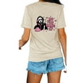 thumbnail image 5 of XCHQRTI Ghost Shirt for Women Vintage Halloween Tshirt Graphic Shirts Funny Retro Short Sleeve Tops, 5 of 8
