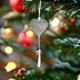 thumbnail image 5 of Adornos para Árbol de Navidad con Purpurina, Encaje, Copos de Nieve, Corazones, Mariposas, Colgantes, Adornos Navideños., 5 of 6
