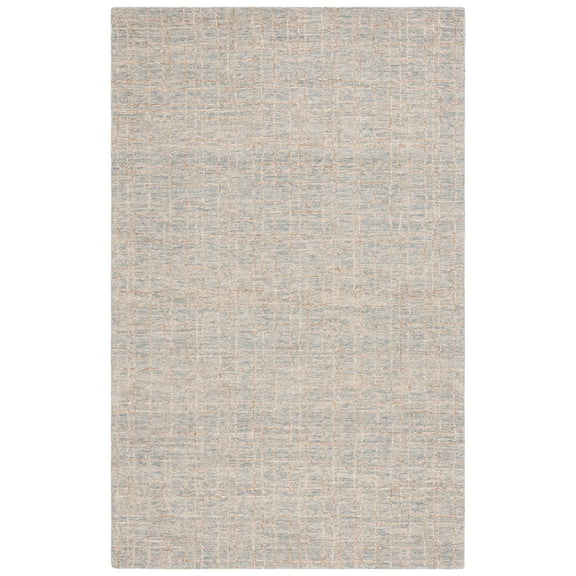 SAFAVIEH Ebony Kirsten Distressed Area Rug, Blue/Beige, 8' x 10'
