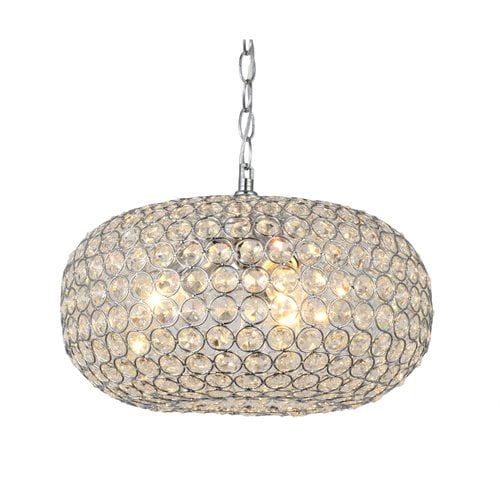 Jojo Spring Francisca 3 Light Crystal Chandelier Com