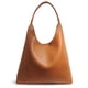 thumbnail image 1 of Bolso Hobo HOXIS de piel vegana suave para mujer naranja-marrón, 1 of 6