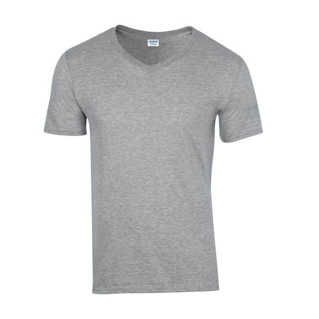 Gildan T-Shirt à Col en V Softstyle pour Adulte