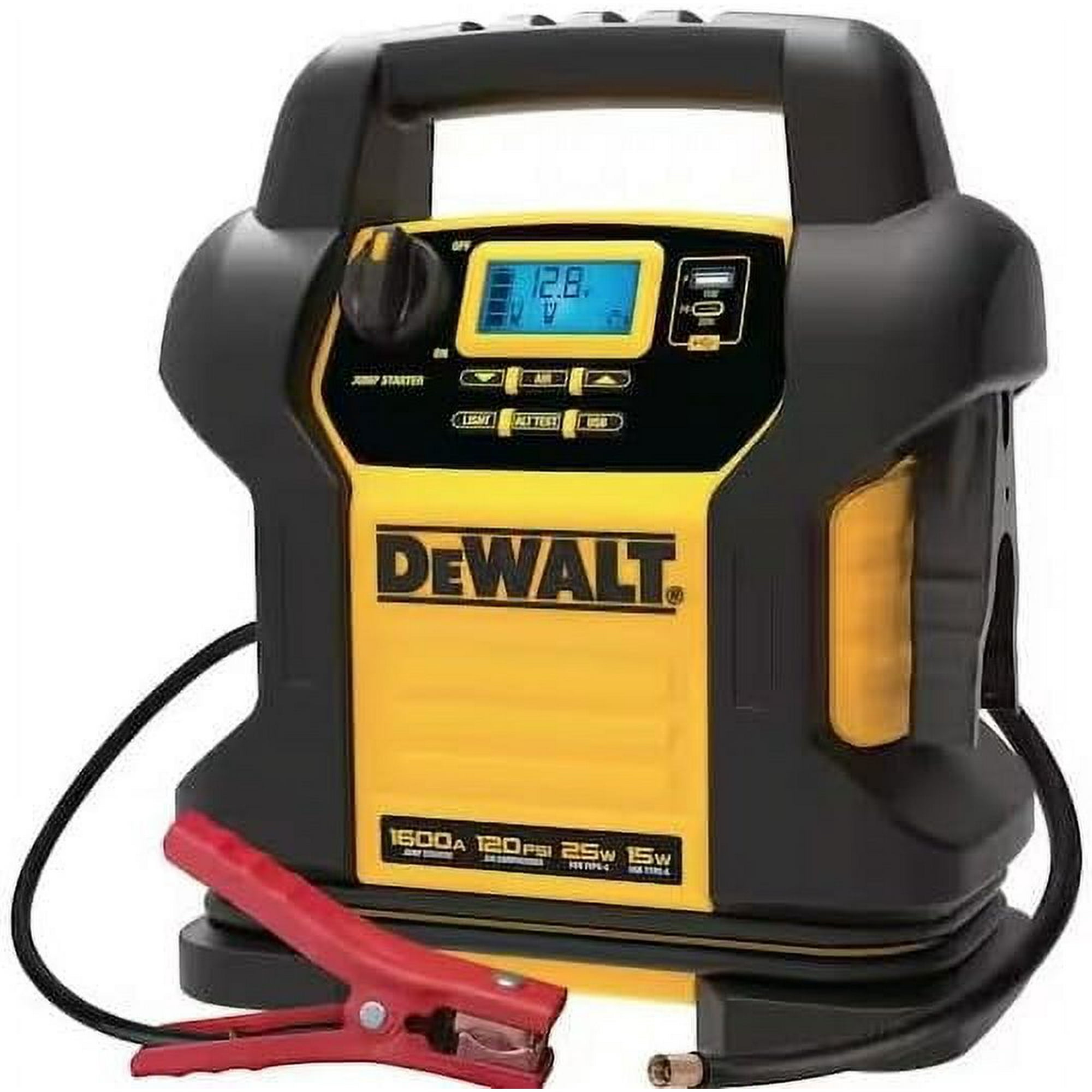 DEWALT DXAEJ14 1600 Peak Amp Jump Starter with Digital