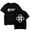Black, variant on Alesso T-shirt Merch Women Men Crewneck Short Sleeve Fashion Tee