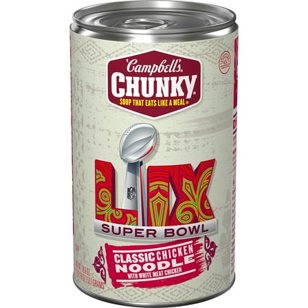Campbell's Chunky Classic Chicken Noodle Soup, 18.6 oz Can
