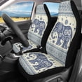 thumbnail image 2 of XYZCANDO Elephant Front Seat Cushion Protections for Man Comfortable Car Seat Covers Removable Easy to Install, for Sedan Auto SUV, 2 of 10