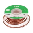 thumbnail image 1 of Solder Wick Braid No-Clean Desoldering Braid 0.12 Inch x 5 Feet 1 Pack, 1 of 5