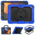 thumbnail image 2 of Funda TEKKU HandleD uso rudo para iPad 9 8 7 10.2 Azul Negro A2602 A2605 A2270 A2428 A2430 A2197, 2 of 10