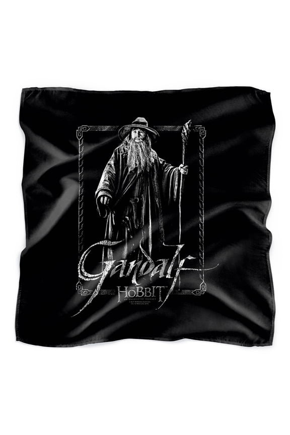 The Hobbit Gandalf Stare Bandana (21 in x 21 in)