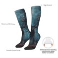 thumbnail image 4 of Honeii Mystical Forest Elk Print Long Socks,Novelty Design Socks Gift for Men and Women,Crew Socks,Calf Socks, 4 of 6