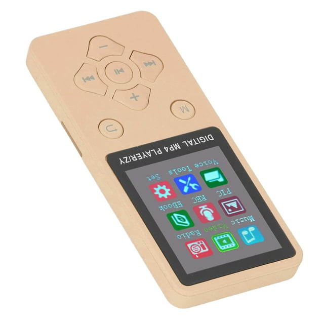 MP3 Player / MP4 Player, Portable Music Player with 32GB Memory SD Card, 1.8 Inch Color Screen, HiFi Sound MP3 Player, Supports Pictures Video Electronic Books Voice Recording
