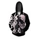 thumbnail image 3 of Sudadera con capucha informal y cómoda, sudadera con estampado de monstruo de moda, sudaderas con cremallera, ropa moderna y versátil para hombre, 3 of 5