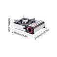 thumbnail image 2 of AOTU 2,1 kW Mini Cuisinières Portatives d'Extérieur Gaz Butanes Cuisinières Maison Extérieur Camping Barbecue Cuisinières Pratiques Cuiseur, 2 of 8