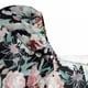 thumbnail image 3 of Gibobby Pantalones holgado Pantalones cortos peplum y de manga larga con cuello cuadrado de moda sin espalda sexy floral para mujer(Rosa, S), 3 of 5