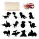 thumbnail image 1 of unbranded 1Jgo Papel Para Raspar Negro De Calidad Para Proyectos De Arte Y Fiestas, 1 of 8