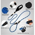 thumbnail image 2 of HAHDAXIA Nylon Dog Training Leash, Slip Lead Dog Leash, Blue, 6 FT, Large, 2 of 6