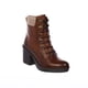 thumbnail image 1 of Botín Gosh Mujer Moda Casual Urbano Agujetas Tipo Piel Café cafe 26 Gosh 052D1N, 1 of 5