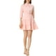 thumbnail image 1 of INSPIRE CHIC Ropa de Mujer para Trabajar Vestido Casual Elegante de Manga 3/4 Rosa Claro M, 1 of 7