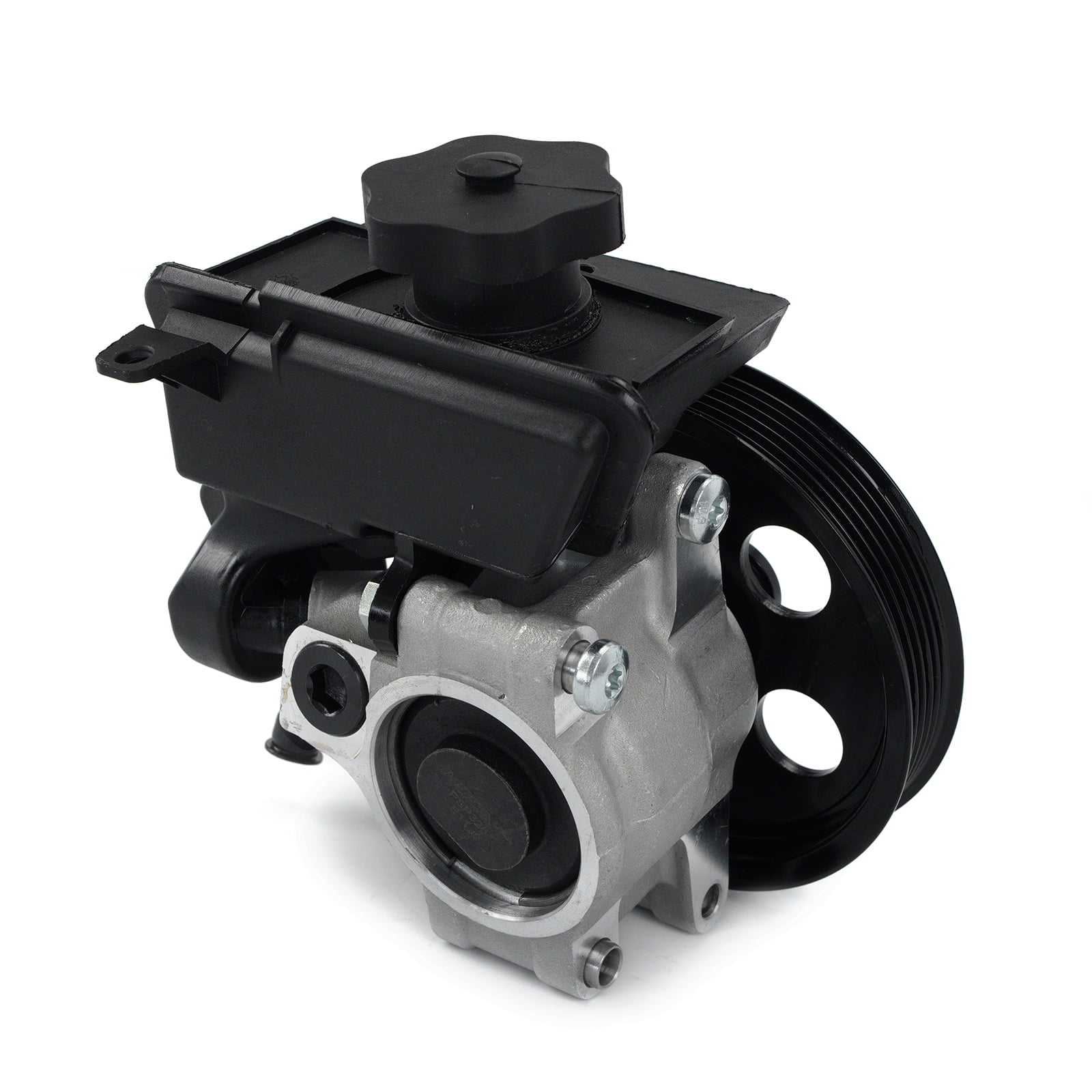 MOCA AUTOPARTS Power Steering Pump with Serpentine Belt 6PK2225 Fit for 2008-2011 Ford Focus 2.0L & 2010-2011 Ford Transit Connect 2.0L