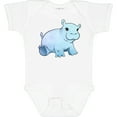thumbnail image 3 of Inktastic Cute Baby Hippo Boys or Girls Baby Bodysuit, 3 of 5