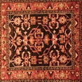 thumbnail image 1 of Ahgly Company Indoor Square Persian Orange Traditional Area Rugs, 6' Square, 1 of 1