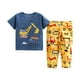 thumbnail image 1 of Odeerbi 1-11 Años Niños Niñas Conjuntos de Verano Camión Excavador Algodón Manga Corta Top Capris Pijama Conjunto de Dos Piezas, 1 of 3