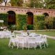 thumbnail image 4 of 8 Pack Round Tablecloth, 84 Inch White Disposable Table Covers Peva Waterproof Plastic Round Tablec Tw, 4 of 5