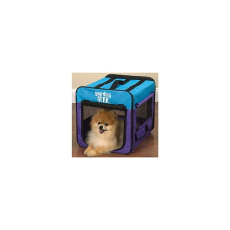 UPC: 0721343420798 | Pet Pals Guardian Gear Collapsible Crate Xs Purple-Turq S