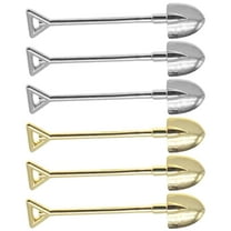 Mini Shovel 6 Pcs Miniature Tools Garden House Decoration Children’s Toys Metal Alloy