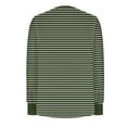 thumbnail image 4 of Lmnyox Hauts Grande Taille pour Femmes, Manches Longues Surdimensionnées, Col Rond, Chemises Plissées, Blouses Décontractées Mode, 4 of 6