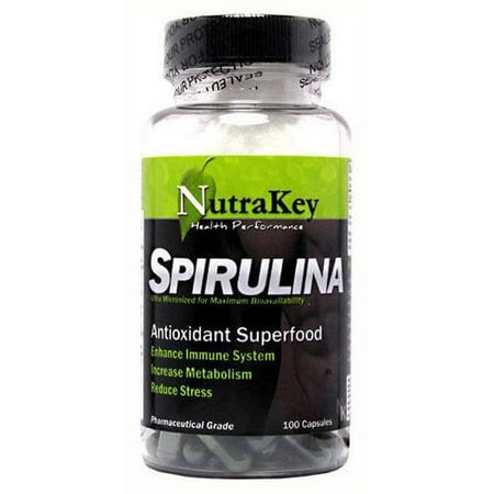 Nutrakey Spirulina, 100 CT