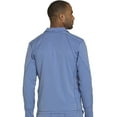 thumbnail image 5 of Dickies Dynamix Medical Scrubs Warm Up Jacket for Men Zip Front DK310, XS, Ciel Blue, 5 of 8