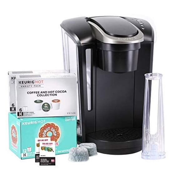 Keurig K-Select Cafetera de cápsulas K-Cup de una sola porción, negro mate