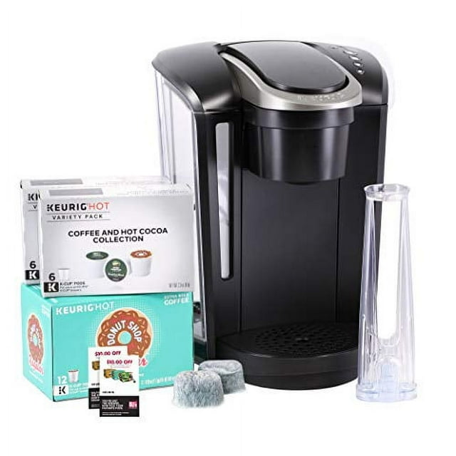 Keurig K-Select Cafetera de cápsulas K-Cup de una sola porción, negro mate