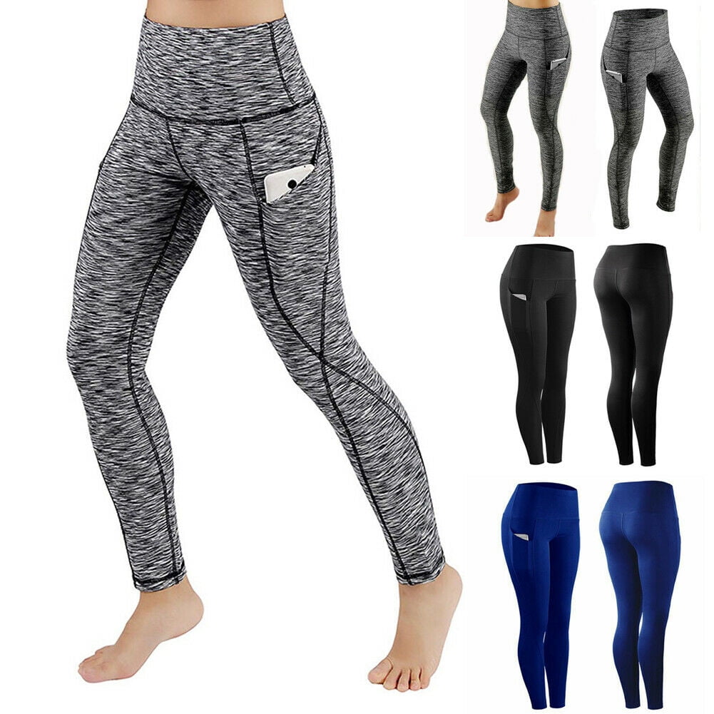 Details about   Women Yoga Gym Anti-Cellulite Leggings Stretch Fitness Pants Sports Gym Trousers 