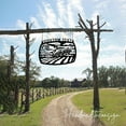 thumbnail image 2 of Handmadetneonsign Custom Outdoor Farm Metal Sign Art Hanging, Outdoor Metal Sign Tree Hanging Decor, 2 of 4