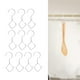 thumbnail image 1 of 10 piezas ganchos en S Macarena perchas para ollas de cocina ganchos resistentes Acero inoxidable, 1 of 8