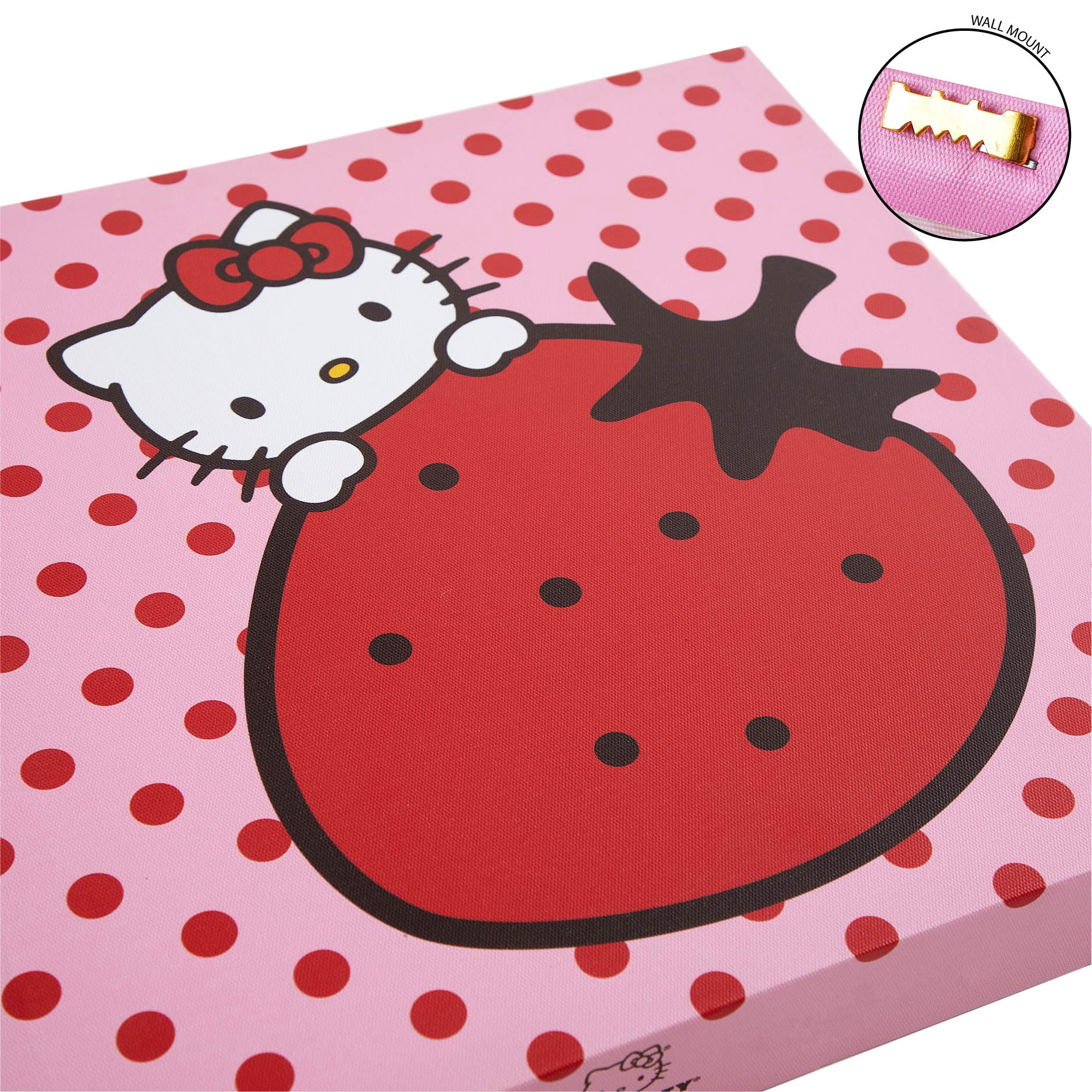 Hello Kitty Wall Décor for Kids Room, 4-Pack