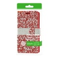 thumbnail image 4 of Reiko brand for Galaxy J3 Emerge Diamond Rhinestone Wallet Case In Red, 4 of 4