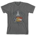thumbnail image 1 of NASA STS 53 Space Shuttle Mission Youth Charcoal T-shirt, 1 of 1
