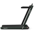 thumbnail image 4 of Patiojoy Tapis Roulant Pliant 2 en 1 Machine de Course Électrique avec Application Bluetooth Haut-Parleur Télécommande Vert, 4 of 5