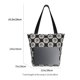 thumbnail image 3 of Easygdp White Sunflowers Bolso de Hombro para Mujer, Bolso Bandolera y Cartera de Mano Elegante para Uso Diario, 3 of 6