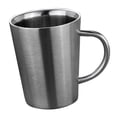 thumbnail image 1 of Taza de café del acero inoxidable Taza Aislada Pared Doble Complimentos Fondo Antideslizante - Plata Magideal Taza de café del acero inoxidable, 1 of 7