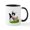 White/Black Inside, variant on CafePress - Easter Kitten With Basket Of Colored Eggs Mugs - 11 oz Ceramic Mug - Novelty Coffee Tea Cup