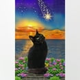 thumbnail image 2 of CafePress - Black Cat Star Gazing - Pint Glass, Drinking Glass, 16 oz. CafePress, 2 of 4