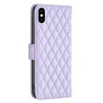 thumbnail image 3 of for iPhone XS Max Wallet Case , Stylish PU Leather Magnet  Flip Folio Case with Card Storage Adjustable Kickstand Cover for iPhone XS Max (6.5 Inch),Purple, 3 of 9