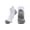 White, variant on Kids Cushioned Arch Support Ankle Running Socks, Breathable Anti Blister Athletic Short Socks for Youth Workout Sports